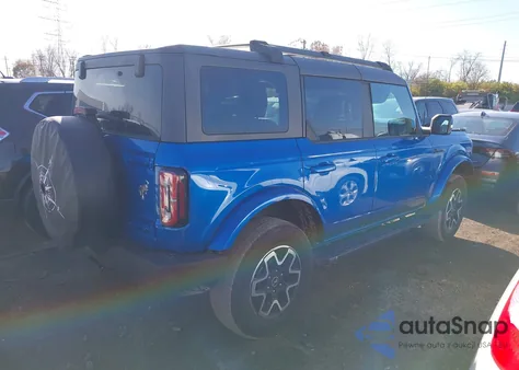 2022 Ford Bronco Outer Banks z USA, uszkodzony, nr VIN 1FMEE5BPXNLB02700